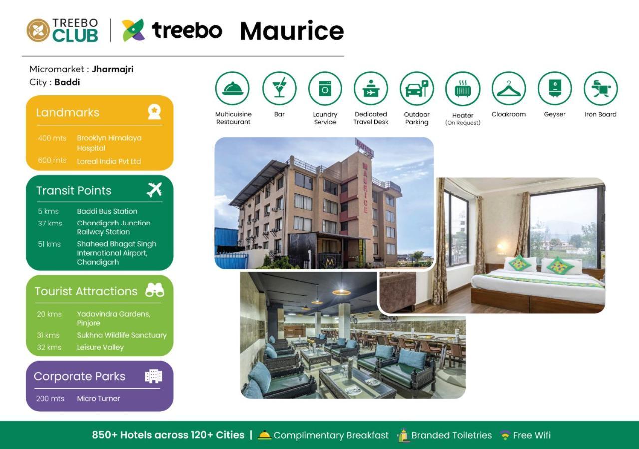 Treebo Maurice Otel Baddi Dış mekan fotoğraf